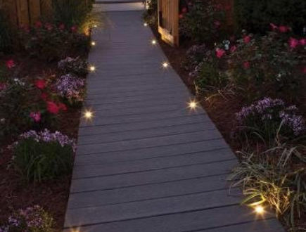 10er Set LED Bodenlampen Boden Einbaustrahler außen Terrasse Garten Beleuchtung 